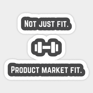 product market fit Sticker